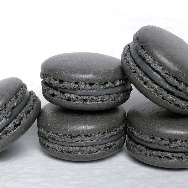 Baking a Difference with Charcoal Lemonade Macarons – Olivia Macaron