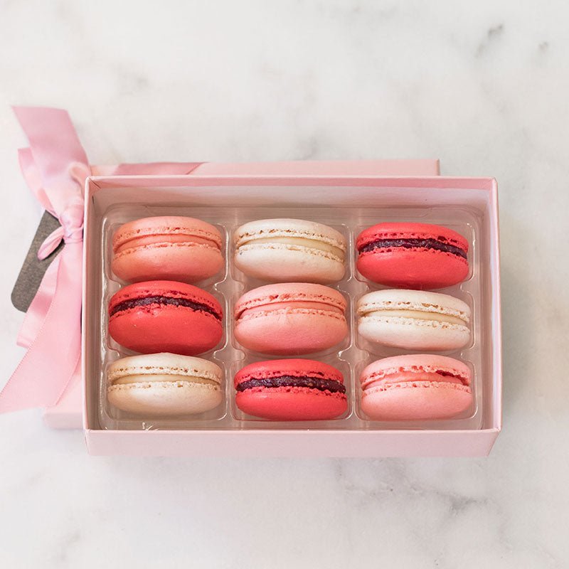 Macarons Made with Love for Valentine's Day – Olivia Macaron