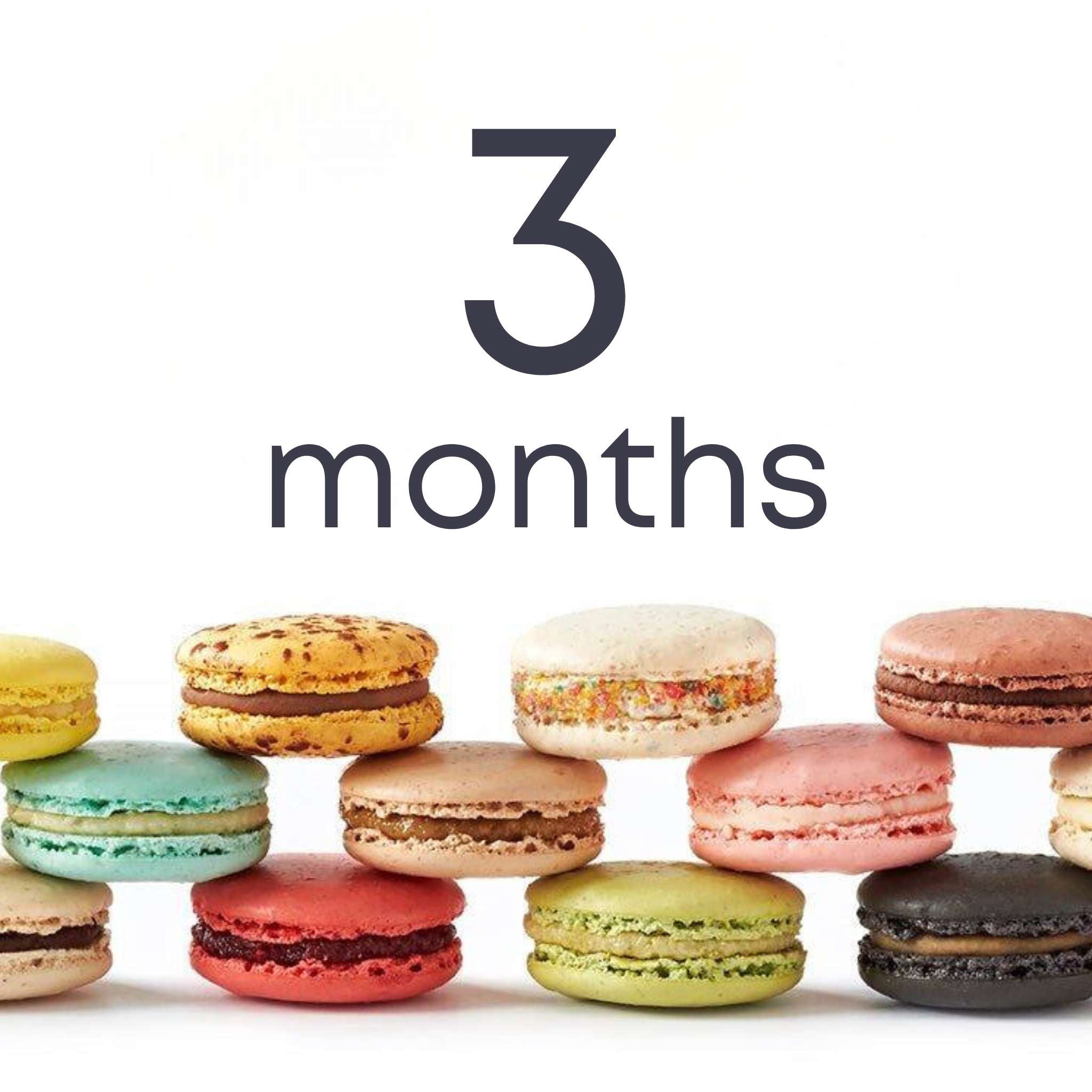 3 - Month Subscription - Olivia Macaron