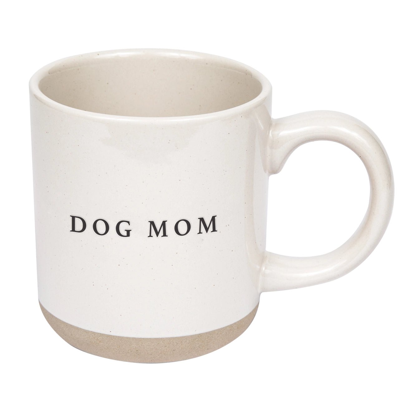 Dog Mom Stoneware Coffee Mug - Olivia Macaron