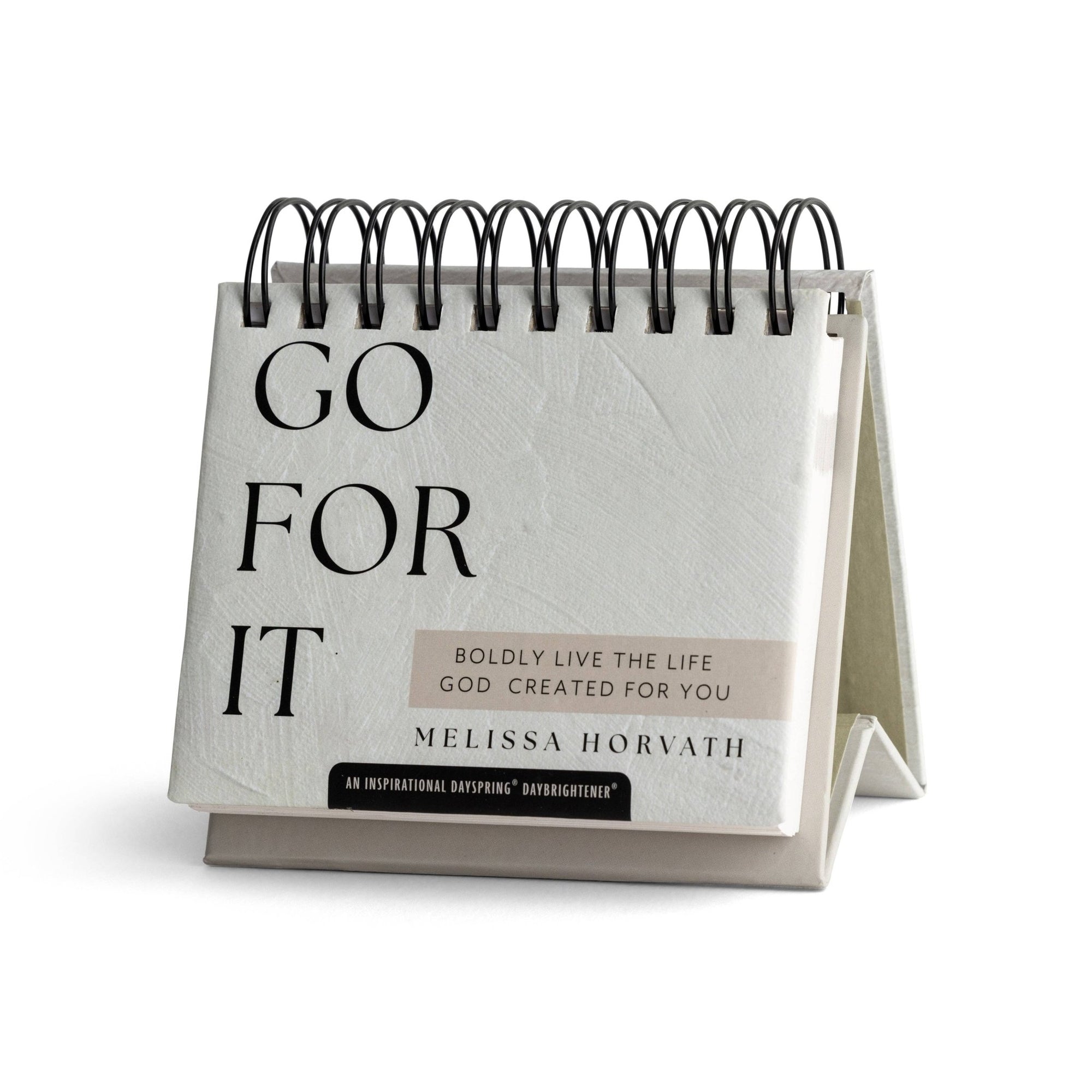Go For It Inspirational Perpetual Calendar - Olivia Macaron