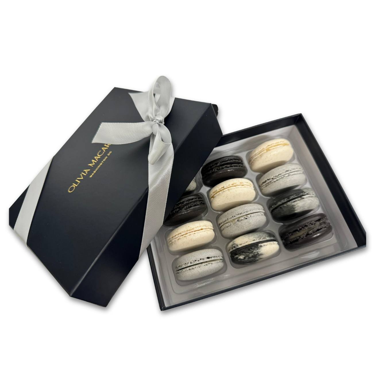 Shades of Grey Gift Box - Olivia Macaron