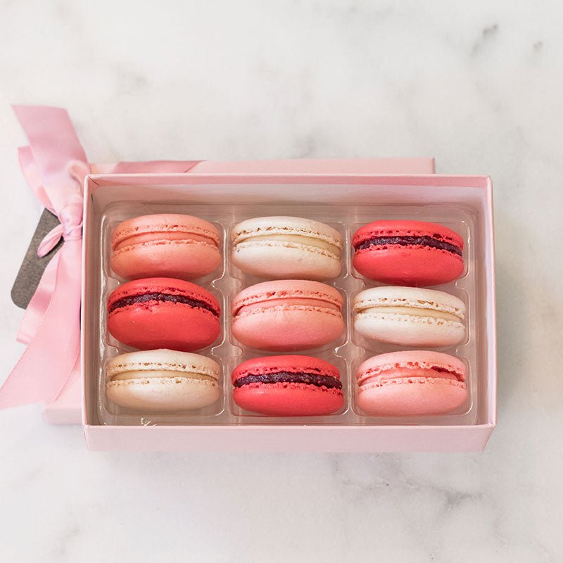 Macarons Made with Love for Valentine's Day - Olivia Macaron
