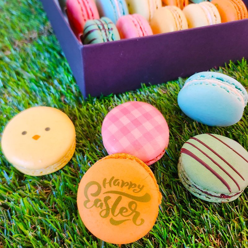 Playful Macarons For Your Easter Weekend Celenration - Olivia Macaron