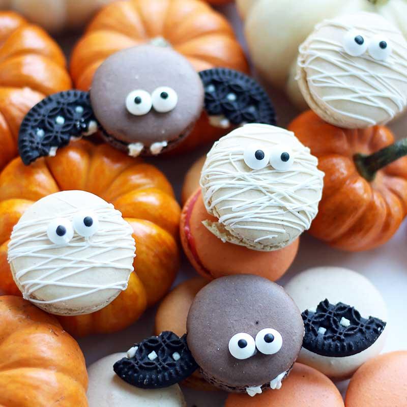 DIY Halloween Macarons - Olivia Macaron