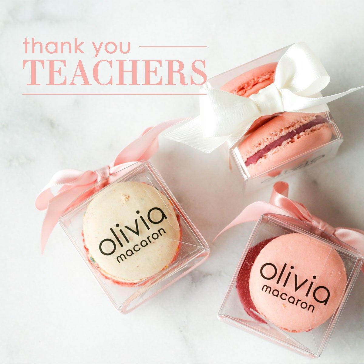 Teacher, You Deserve Way More Than an Apple - Olivia Macaron