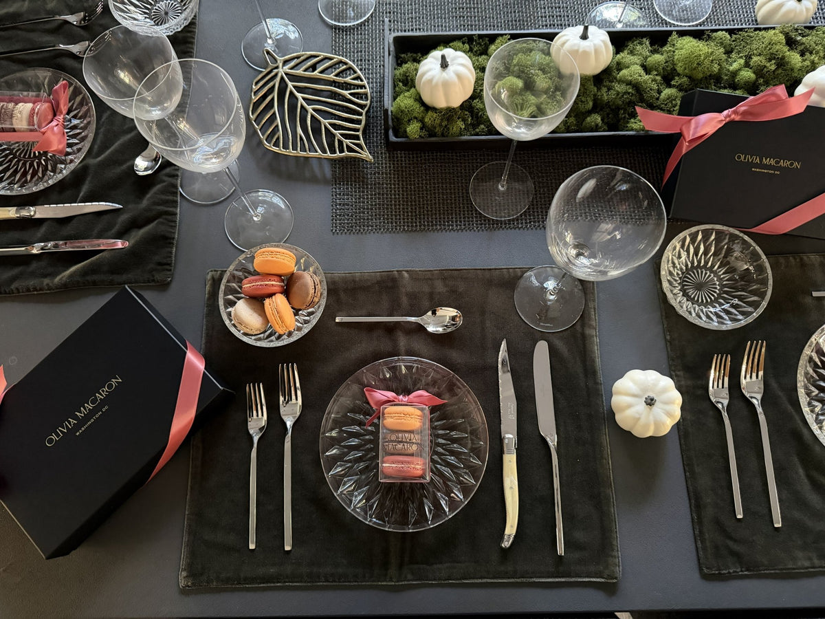 Thanksgiving Hostess Gifts and Dessert Ideas: Macarons for Your Holiday Table - Olivia Macaron