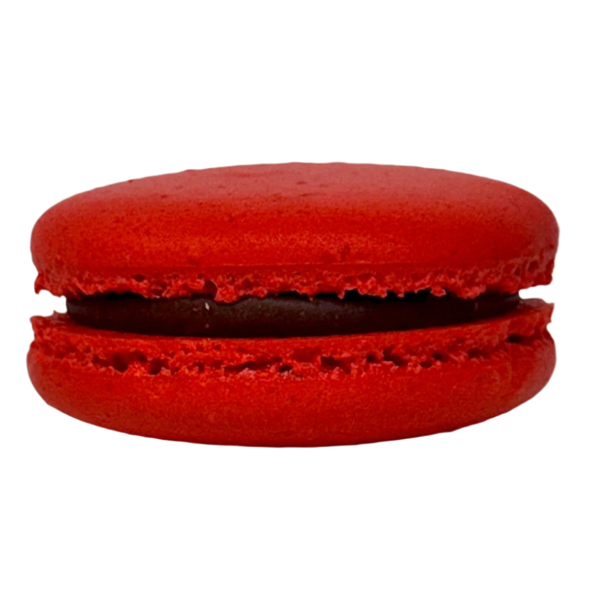 Strawberry Nutella Macaron