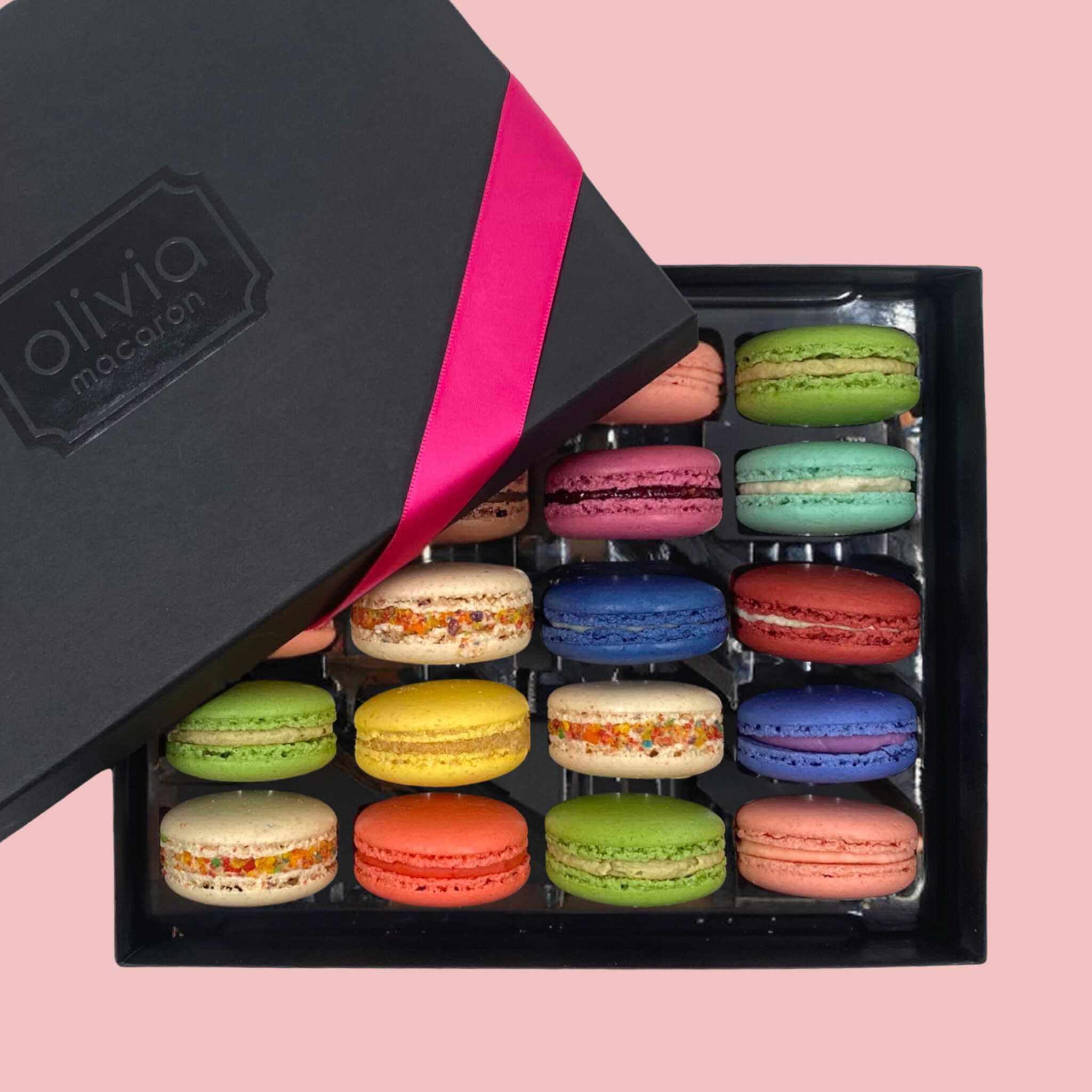 Build-Your-Own Macaron Gift Box - Olivia Macaron