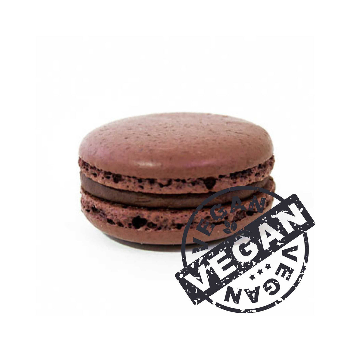 Chocolate Coconut (Vegan) - Olivia Macaron