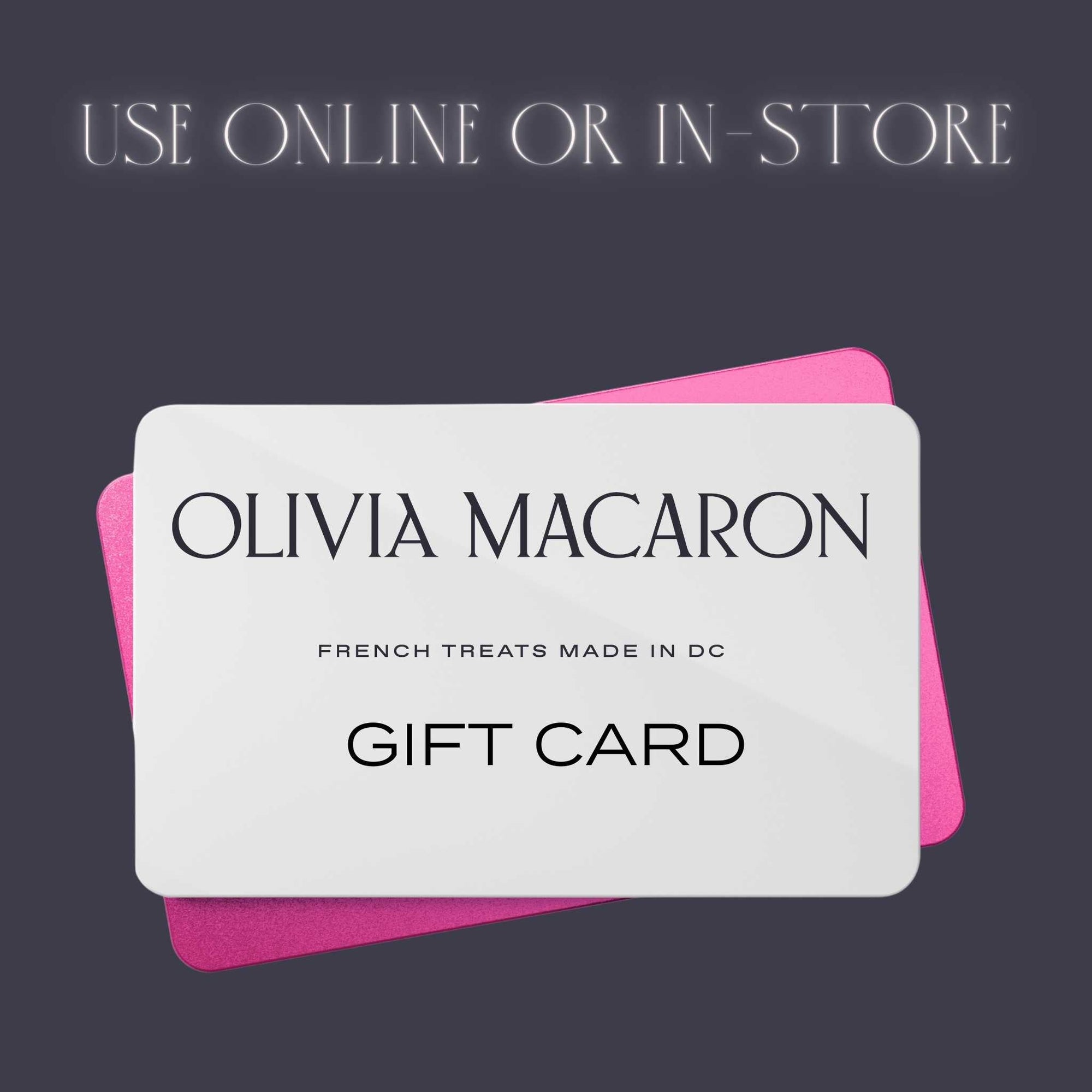 E-Gift Card - Olivia Macaron
