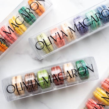 Favor Box | 6 macarons - Olivia Macaron