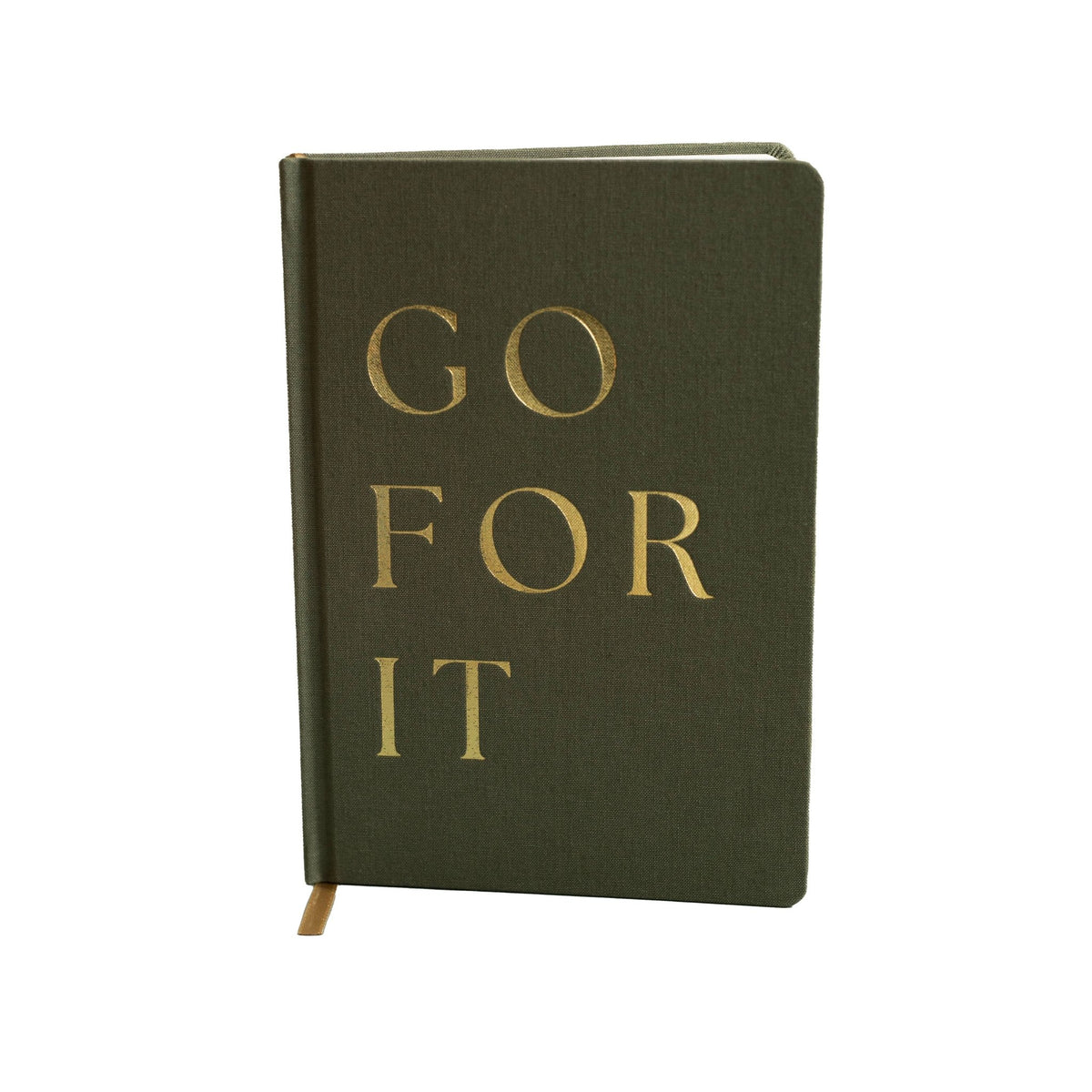 Go For It Fabric Journal - Home Decor &amp; Gifts - Olivia Macaron