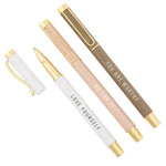 Go For It Metal Pen Set - Home Decor & Gifts - Olivia Macaron