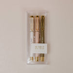 Go For It Metal Pen Set - Home Decor & Gifts - Olivia Macaron
