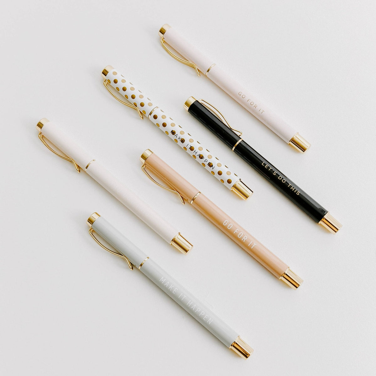 Inspirational Metal Pen Set - Home Decor &amp; Gifts - Olivia Macaron