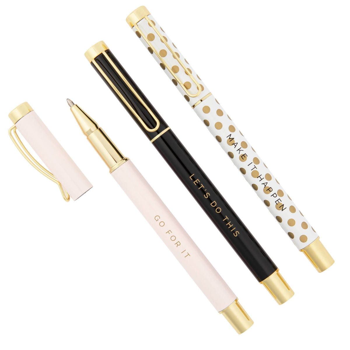 Inspirational Metal Pen Set - Home Decor &amp; Gifts - Olivia Macaron