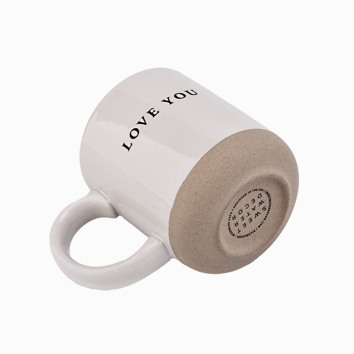 Love You Stoneware Coffee Mug - Gifts &amp; Home Decor - Olivia Macaron