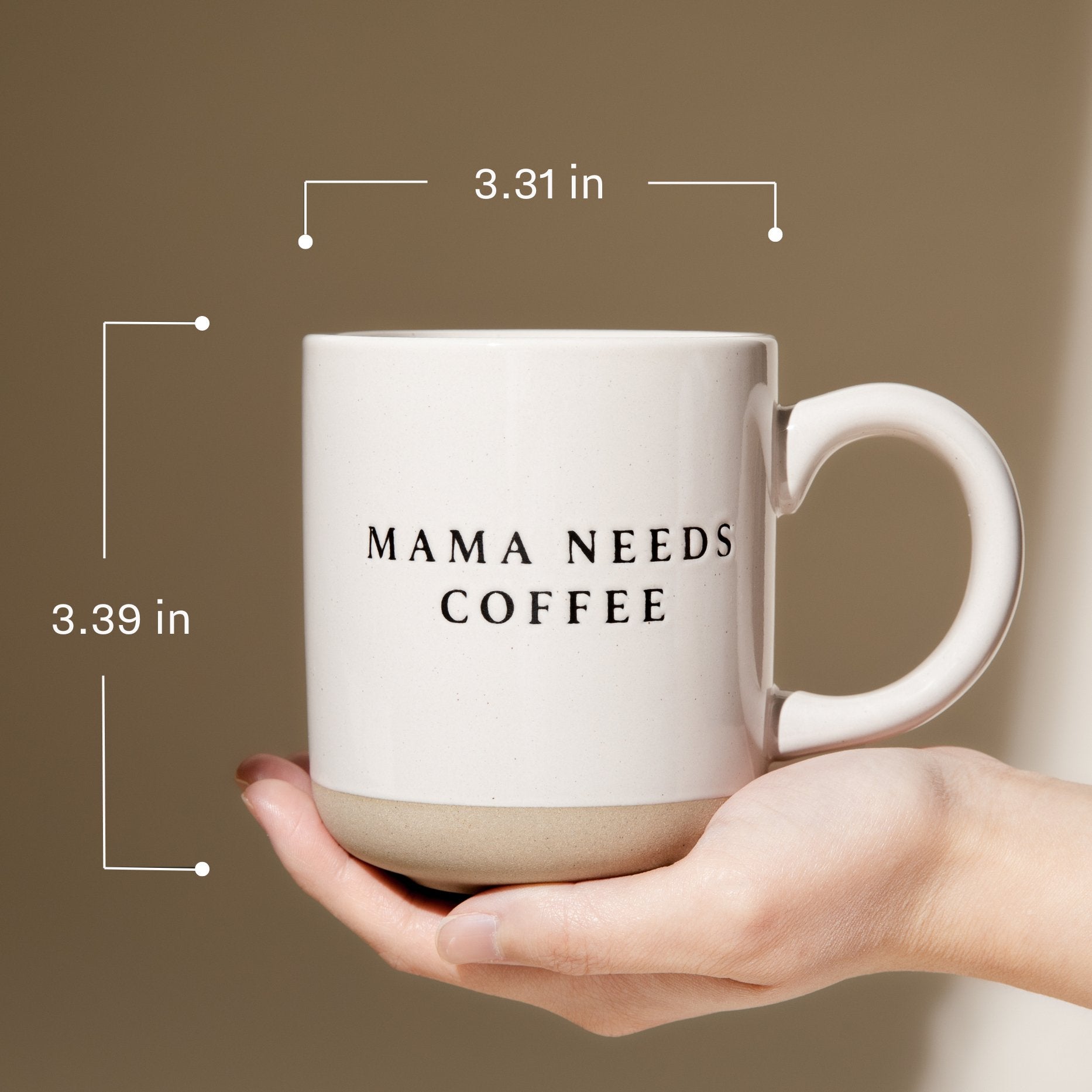 Love You Stoneware Coffee Mug - Gifts & Home Decor - Olivia Macaron