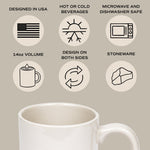 Love You Stoneware Coffee Mug - Gifts & Home Decor - Olivia Macaron