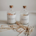 Medium Apothecary Safety Matches, Blush - Home Decor & Gifts - Olivia Macaron