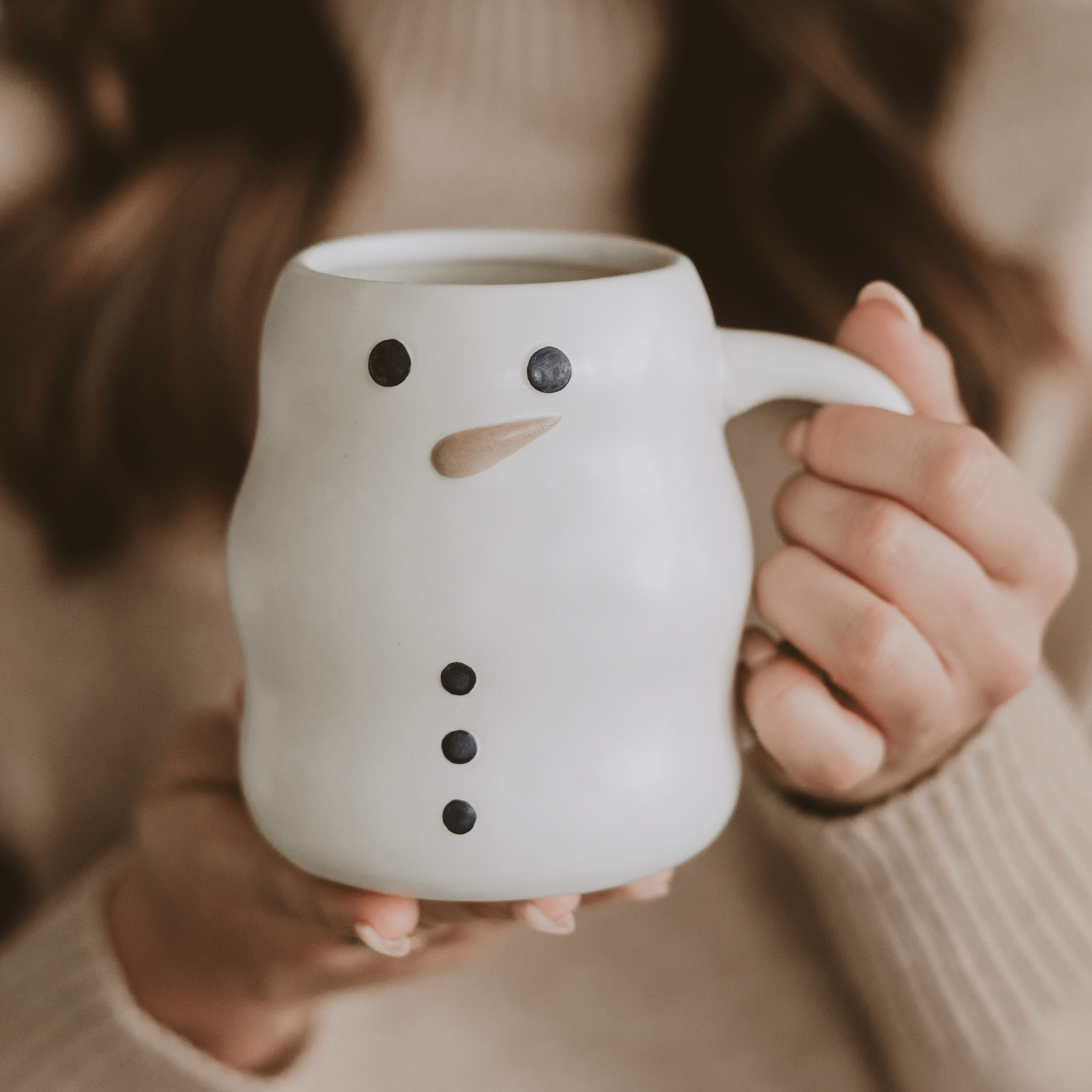 *NEW* Snowman Coffee Mug - Christmas Decor & Gifts - Olivia Macaron