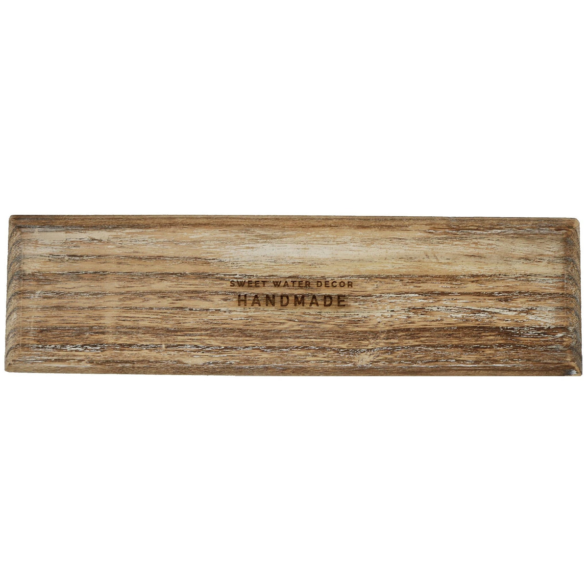 Rectangular Rustic Wood Decorative Tray - Home Decor &amp; Gifts - Olivia Macaron