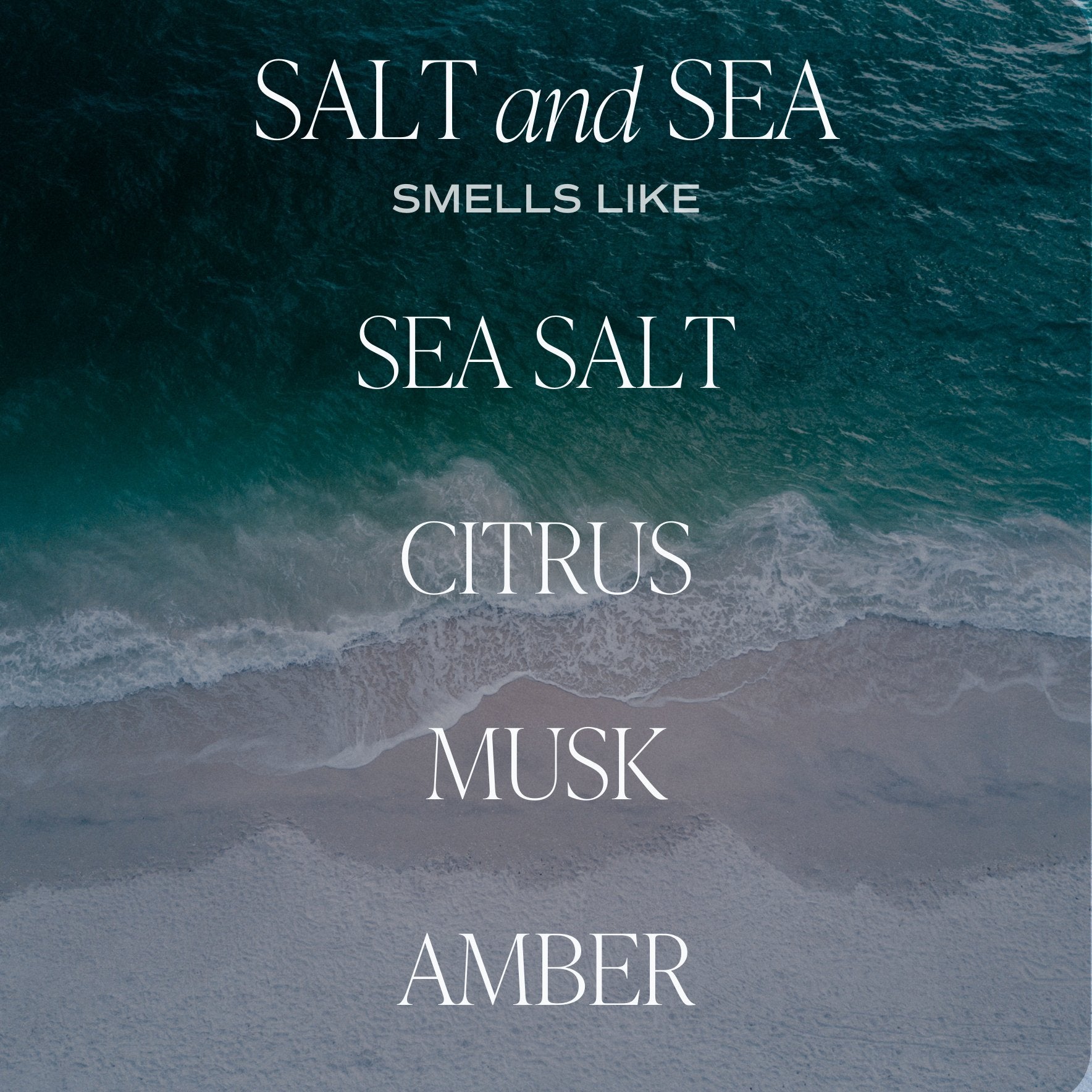 Salt and Sea 11 oz Soy Candle - Home Decor & Gifts - Olivia Macaron