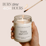 Sandalwood Rose 9 oz Soy Candle - Home Decor & Gifts - Olivia Macaron