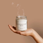 Sandalwood Rose 9 oz Soy Candle - Home Decor & Gifts - Olivia Macaron