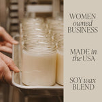 Sandalwood Rose 9 oz Soy Candle - Home Decor & Gifts - Olivia Macaron