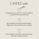 Sandalwood Rose 9 oz Soy Candle - Home Decor & Gifts - Olivia Macaron