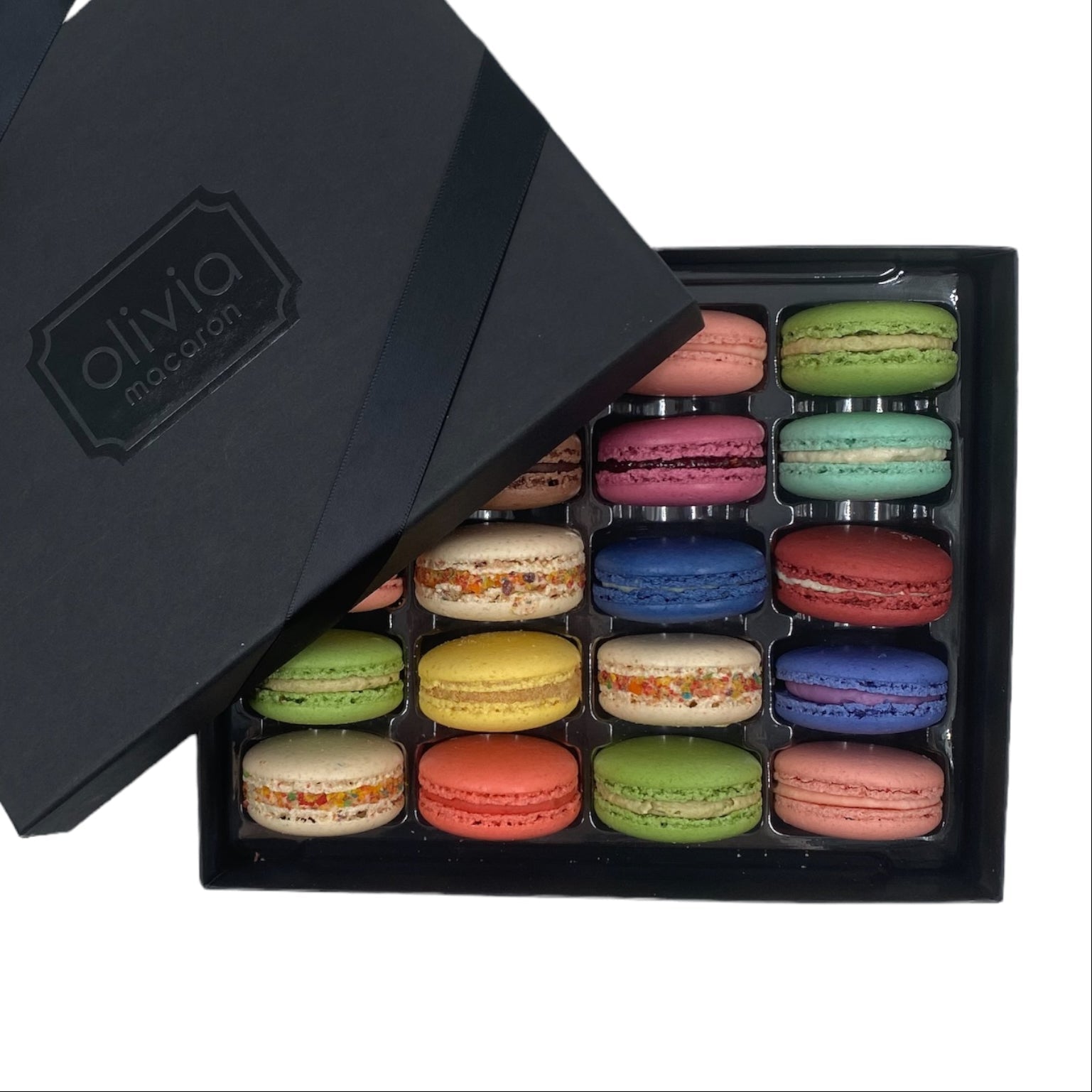 Macaron Gift Box - Custom Printing - Olivia Macaron