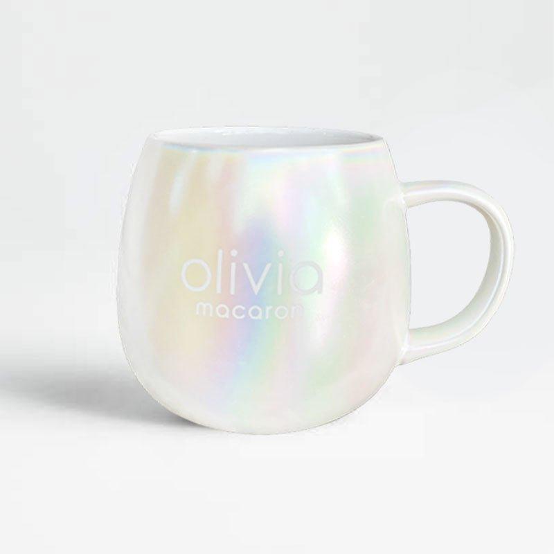 Olivia Macaron Iridescent Mug - Olivia Macaron