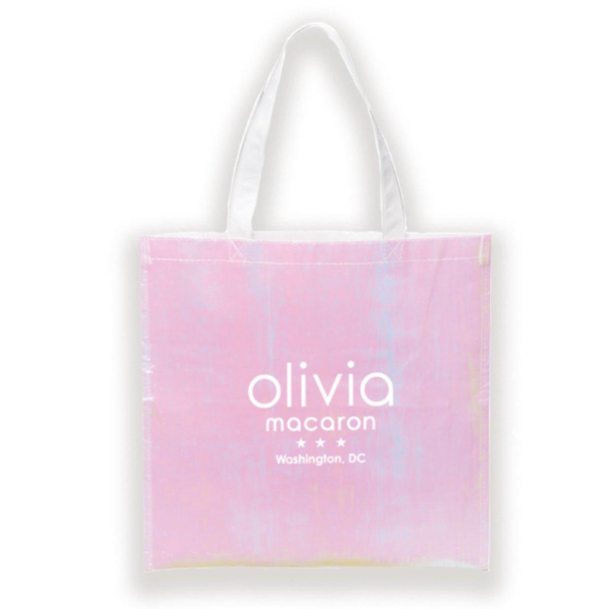 Olivia Macaron Iridescent Tote - Olivia Macaron