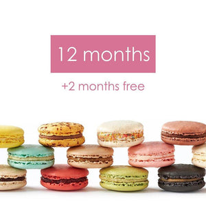 Prepaid 12-Month Subscription - Olivia Macaron