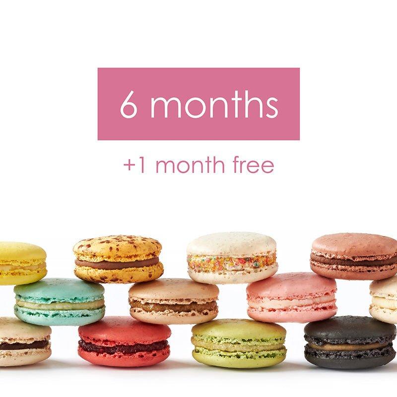 Prepaid 6-Month Subscription - Olivia Macaron